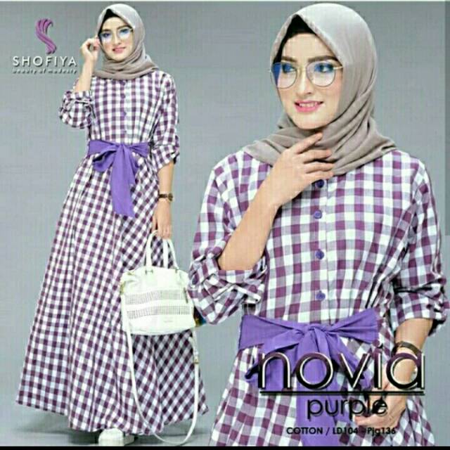GAMIS NOVIA ORIGINAL SHOFIYA