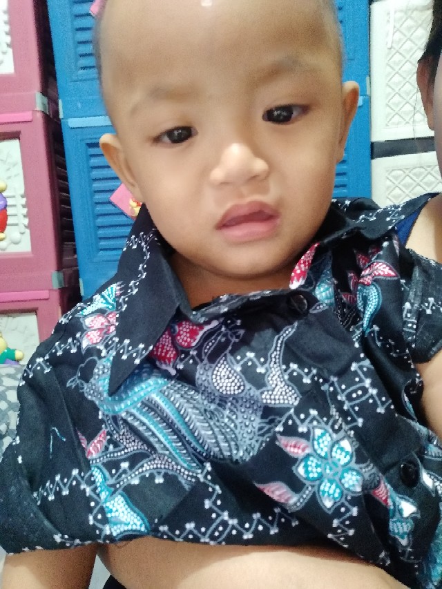 Batik Couple Keluarga Sania Ruffle Ori Ndoro Jowi Dnt Jaring