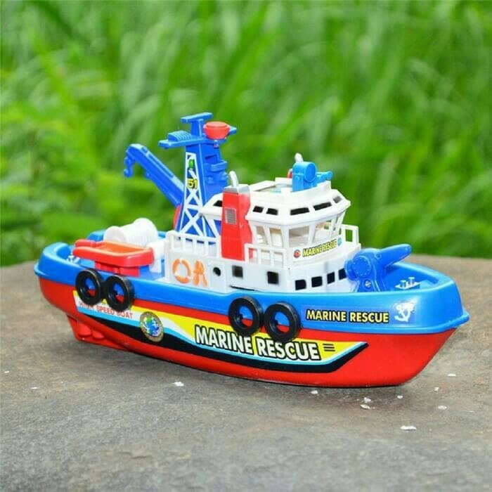 Perahu Air MAINAN FIRE RESQUE BOAT NO.0619D PERAHU PEMADAM KEBAKARAN ANAK EDUKATIF- Kado Hadiah Ulang Tahun Mainan Murah