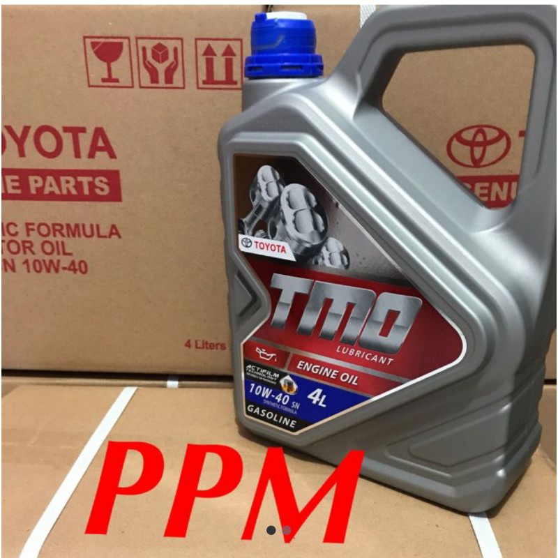 Oli mesin Toyota TMO 10W-40. 4liter