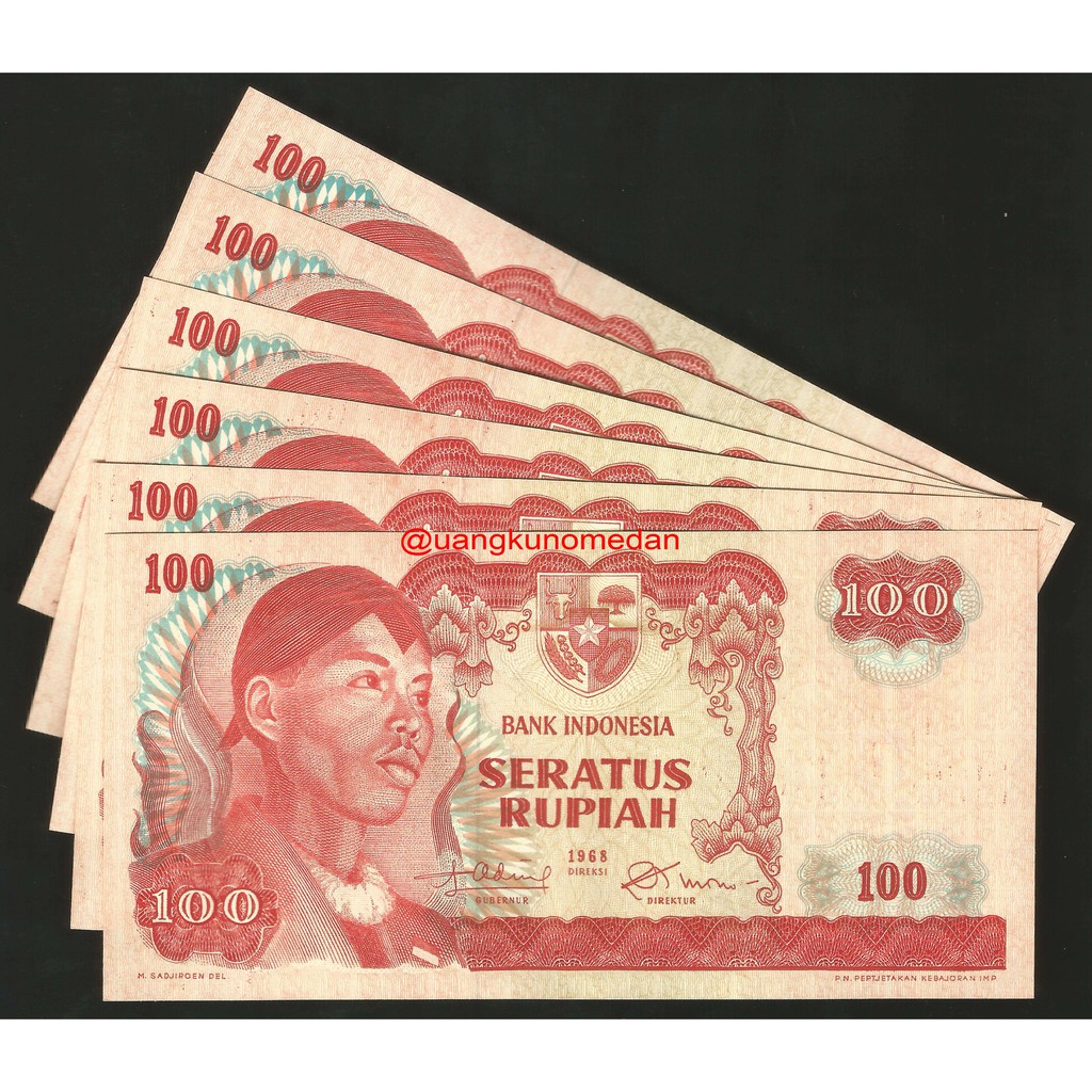uang Kuno 100 Rupiah Sudirman