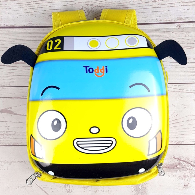 Tas Ransel Sekolah Anak Backpack Model Bus Tayo - E-300
