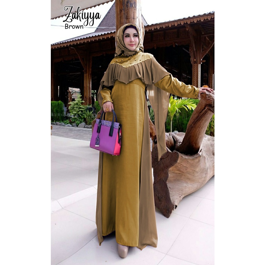 GAMIS PESTA KONDANGAN ZAKIYYA DRESS SERAGAMAN