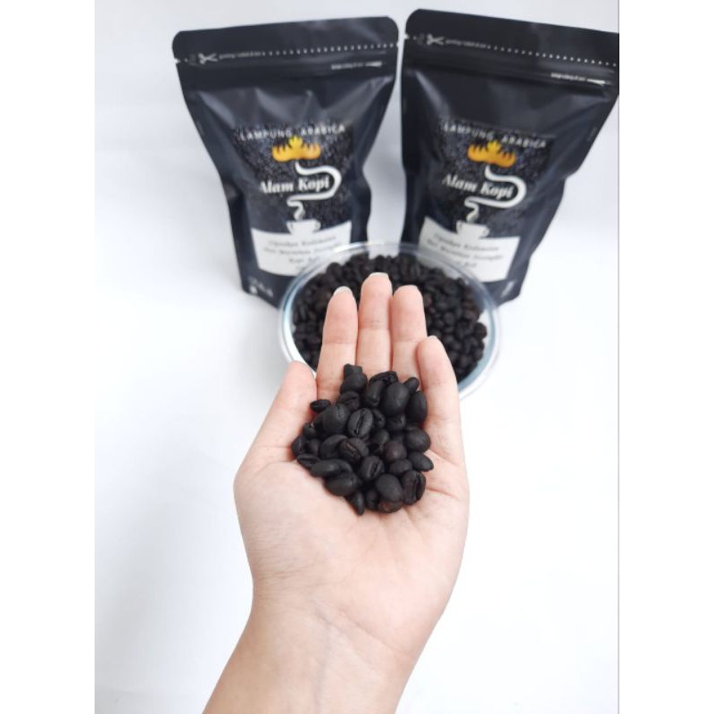 

kopi hitam lampung asli l alam kopi 500gram