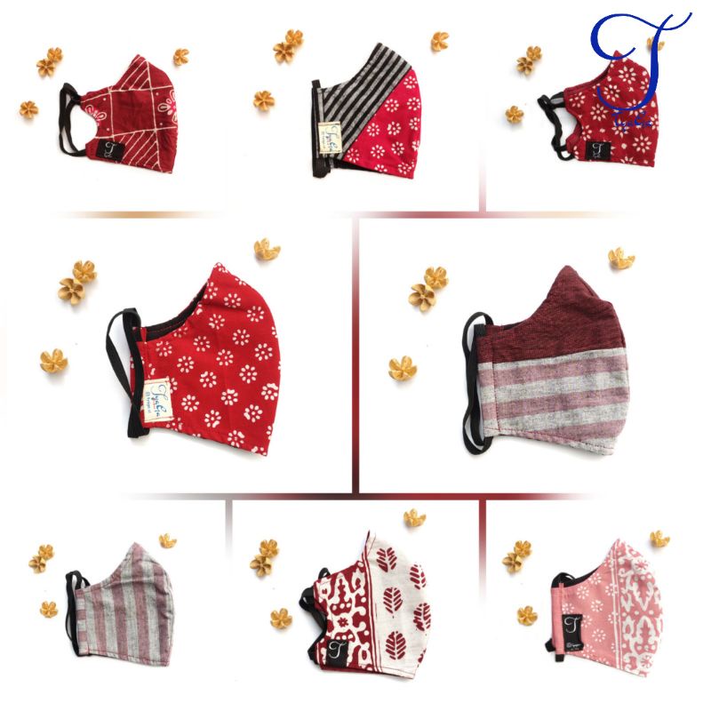 Masker Kain Batik by Tyaga #1