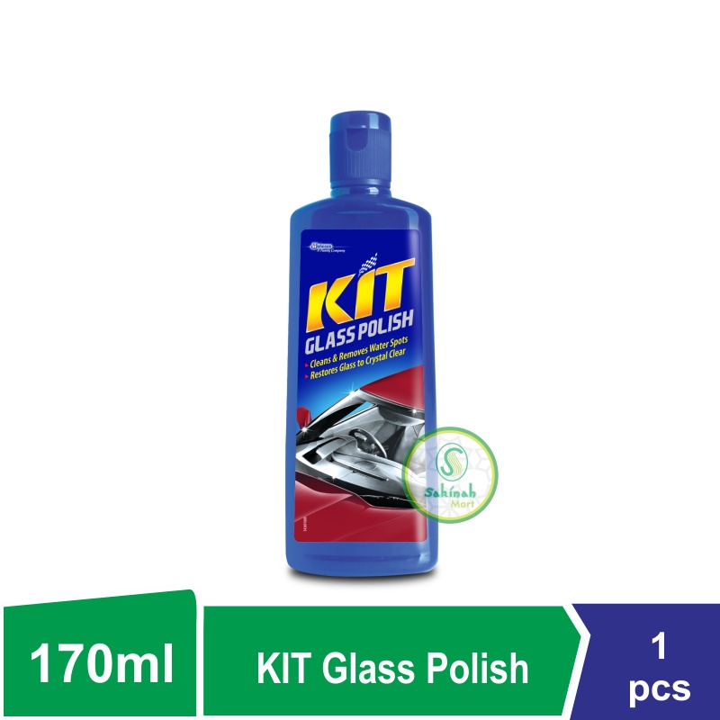 KIT Glass Polish 170 ml - Pembersih Kaca