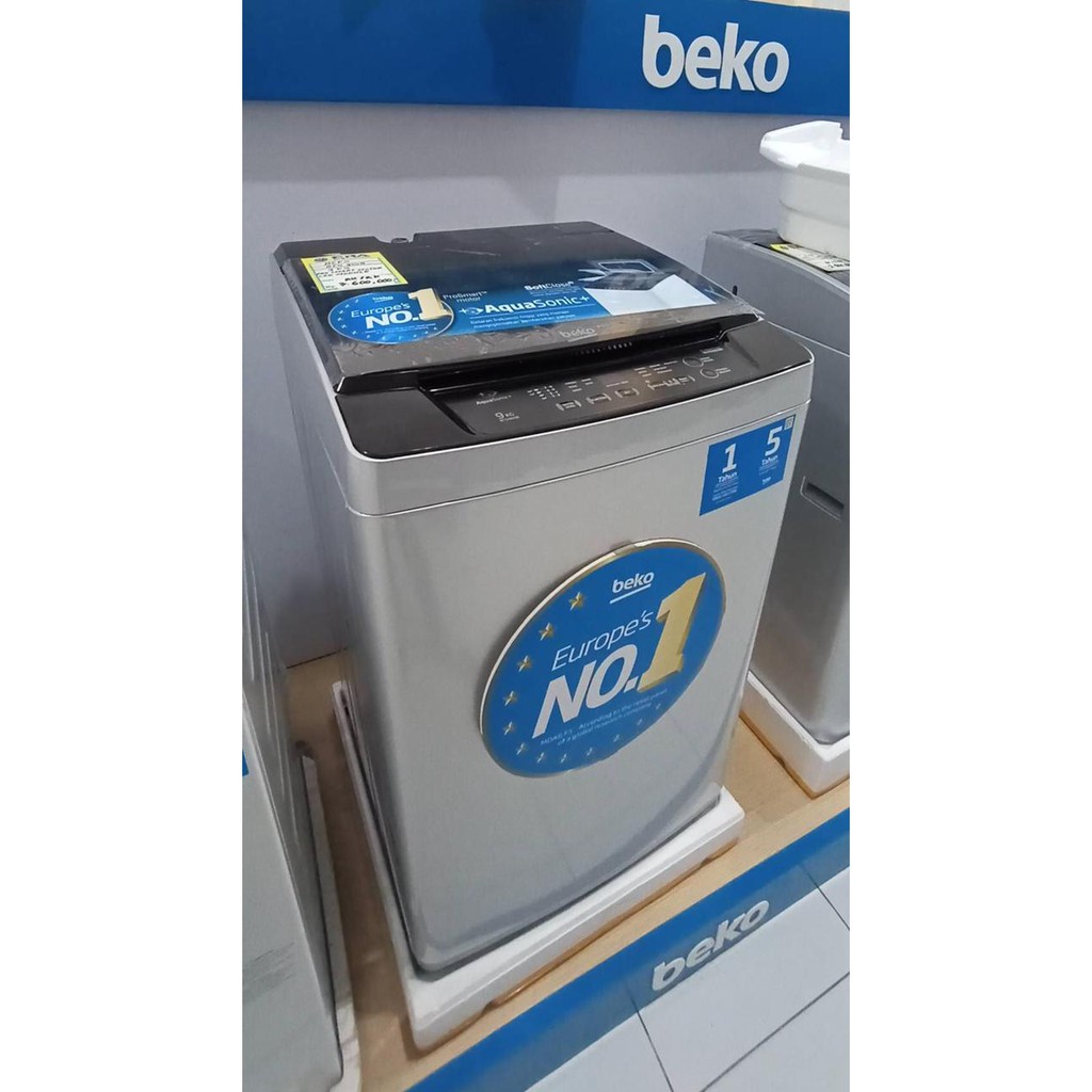 MESIN CUCI BEKO BTU 9008 TOP LOADING 1 TABUNG 9 KG