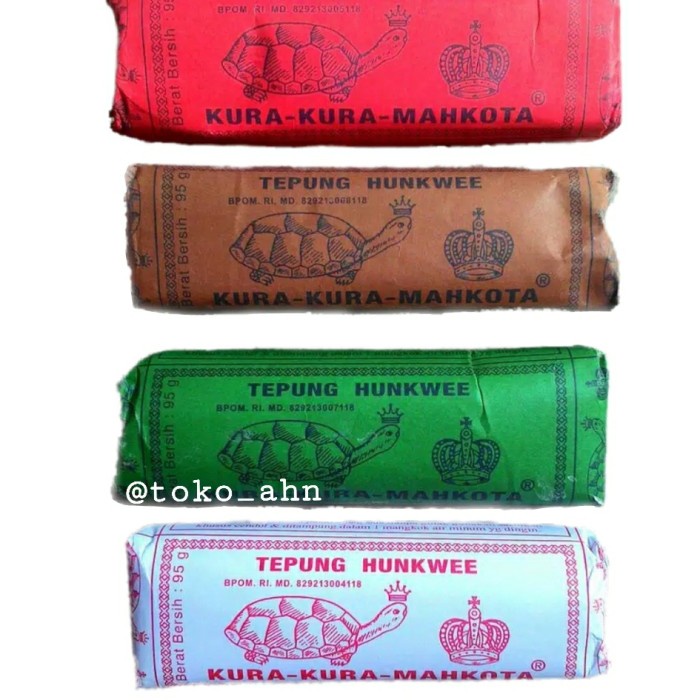 

SALE Tepung Hunkwe Cap Kura Kura Mahkota - MERAH