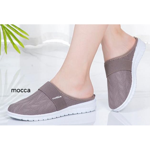 Sepatu Bustong Wanita Merk Collin Original Brand TX65 37/41 - Sepatu untuk wanita - Sepatu flat Rajut  import