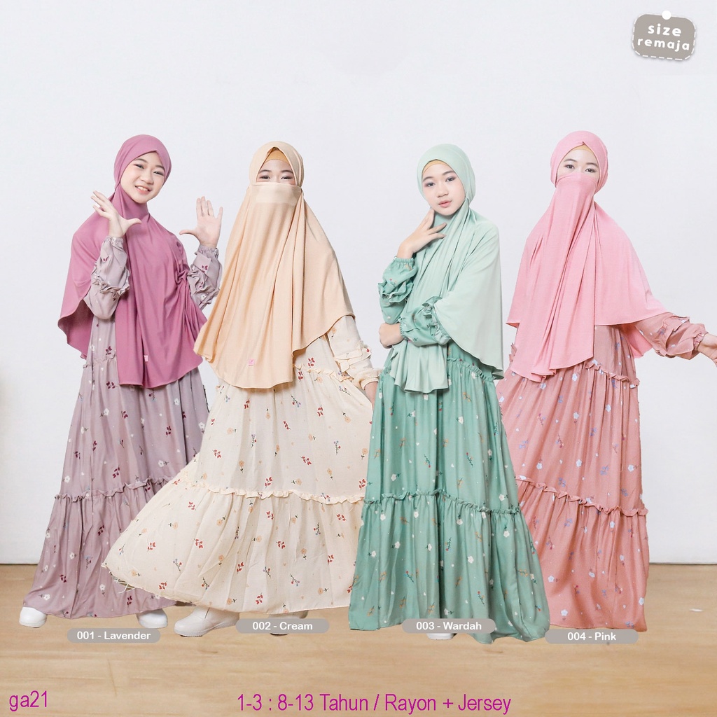 PROMO GAMIS ANAK PAKU PAYUNG DAIMA COUPLE IBU - GAMIS ANAK PEREMPUAN 1-13 Tahun PAKU PAYUNG DAIMA GA
