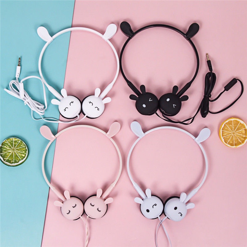 【33LV.ID】Headset Bando Karakter warna bass full terbaru