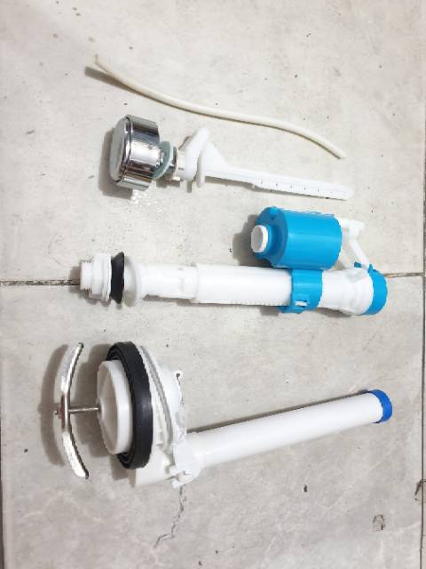 alat / sparepart kloset duduk model kodok PENCET SAMPING / TOMBOL ATAS PROMO TERMURAH