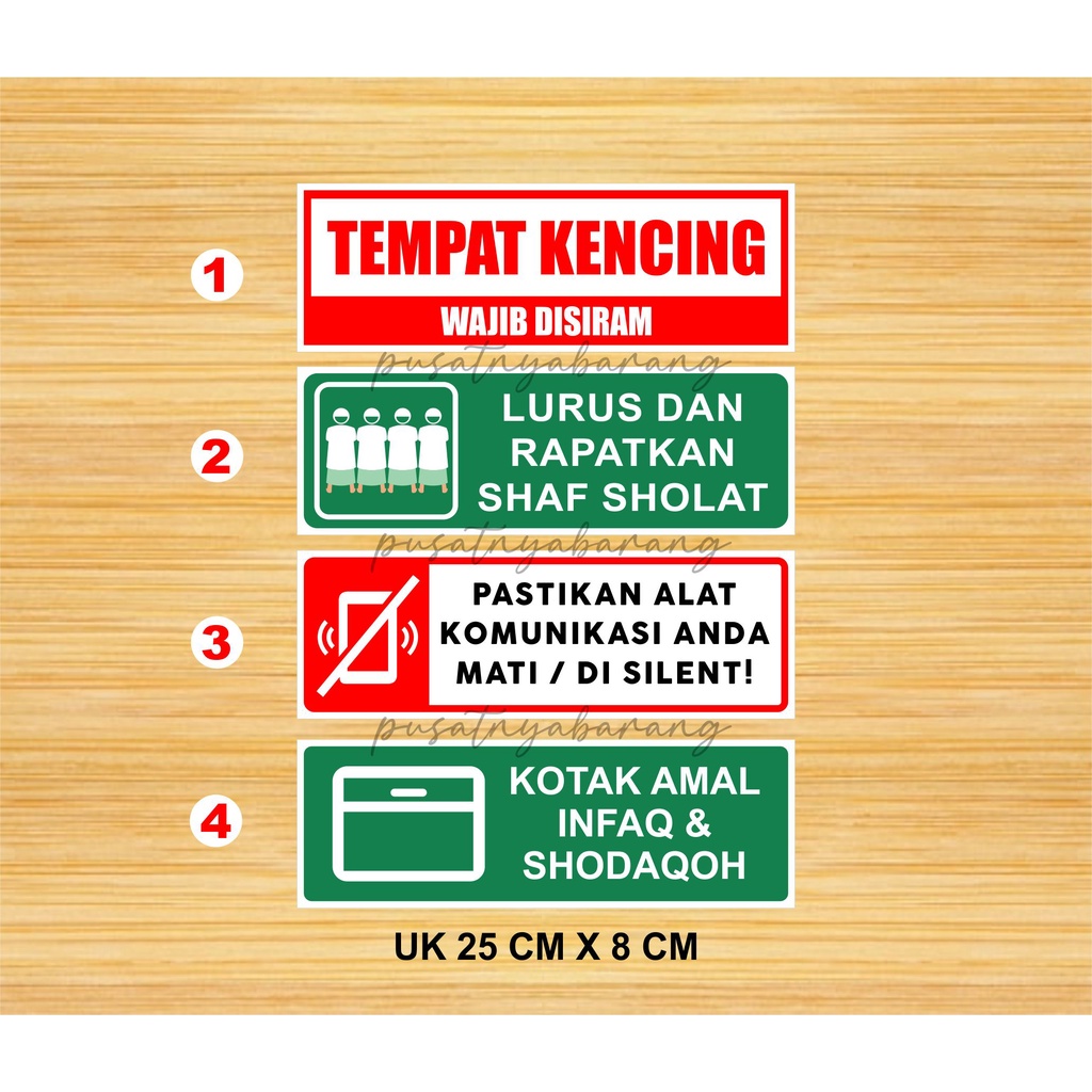 STIKER KOTAK AMAL INFAQ - STIKER UNTUK MASJID DAN MUSHOLA  - STIKER TEMPAT KENCING DISIRAM -STIKER D