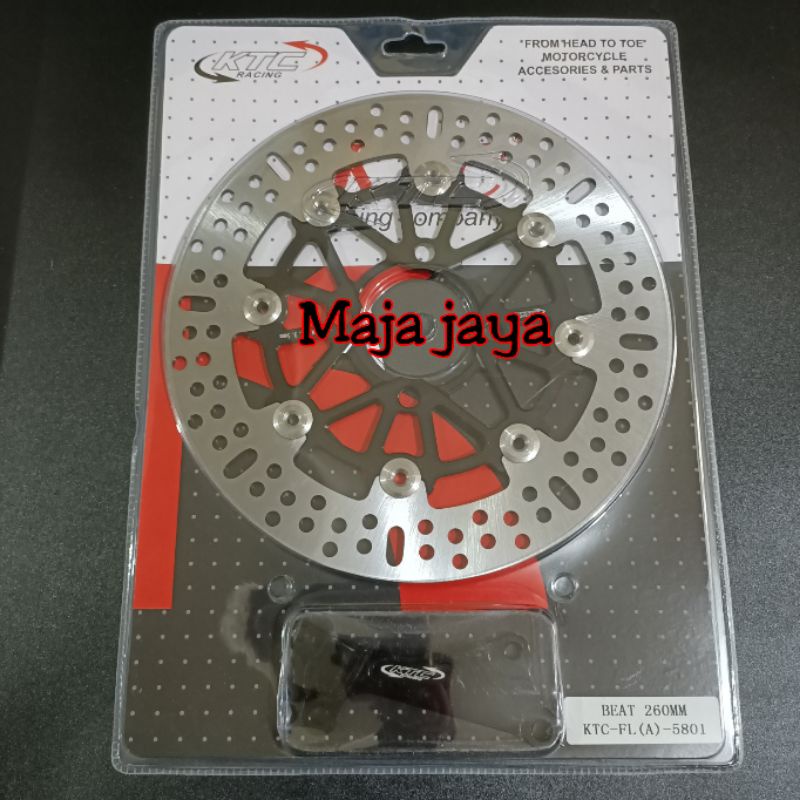 DISC Brake Piringan Cakram KTC 260mm Beat, Vario 150- Vario 125