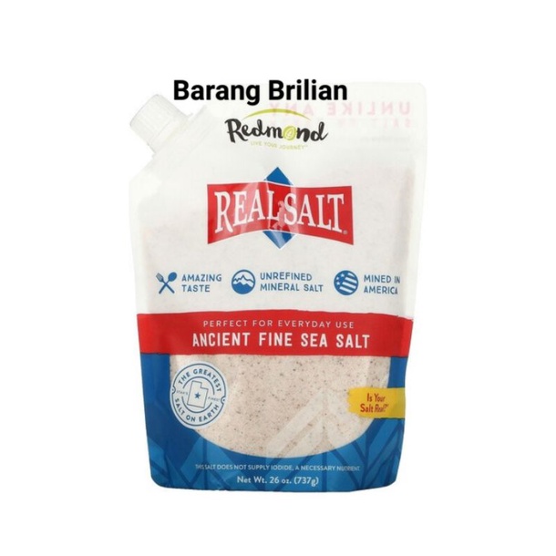 

RB Redmond Real Salt Ancient Fine Sea Salt 284 Gram