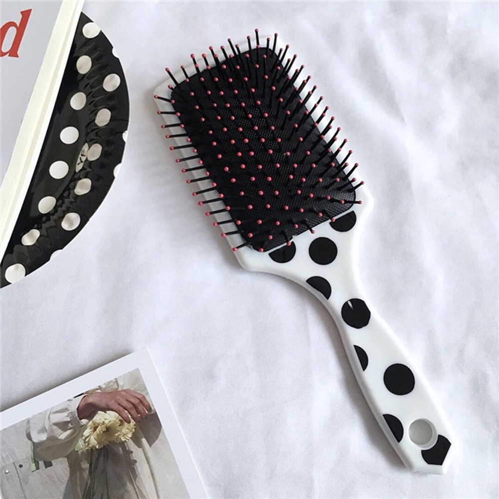 Korean-style Air Bag Large Curly Hair Comb Hair Massage Comb Antistatic Straight Hair Big Board Cow Comb