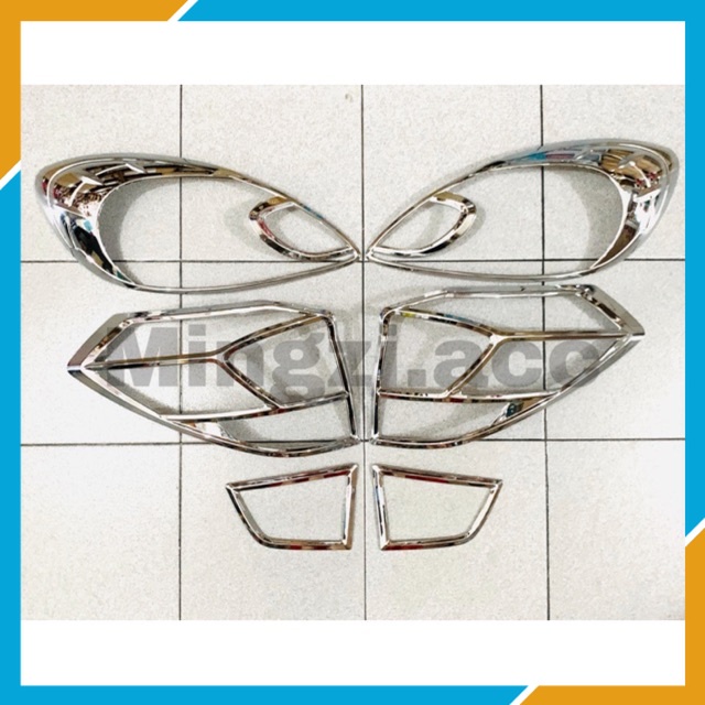 VARIASI MOBILIO 2015 2018 2019 GARNISH LAMPU DEPAN BELAKANG CROME COVER