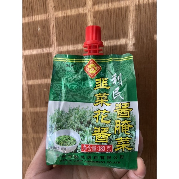 

Saos kucai jiu cai hua jiang 韭菜花酱 180gr