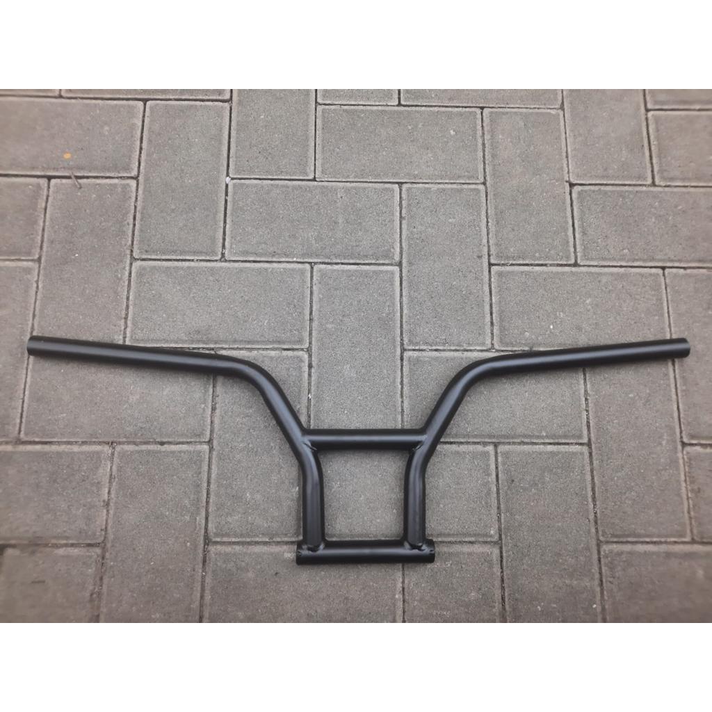 TERMURAH!!! Stang Sepeda BMX TAIWAN KOTAK / Clamp Karter Bawah 22.2mm Atas 25.4mm / Realpict