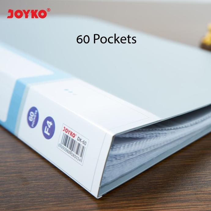 

JUAL MURAH Joyko Document Keeper Clear Holder F4 60 Sheets / Tempat Dokumen DK-60