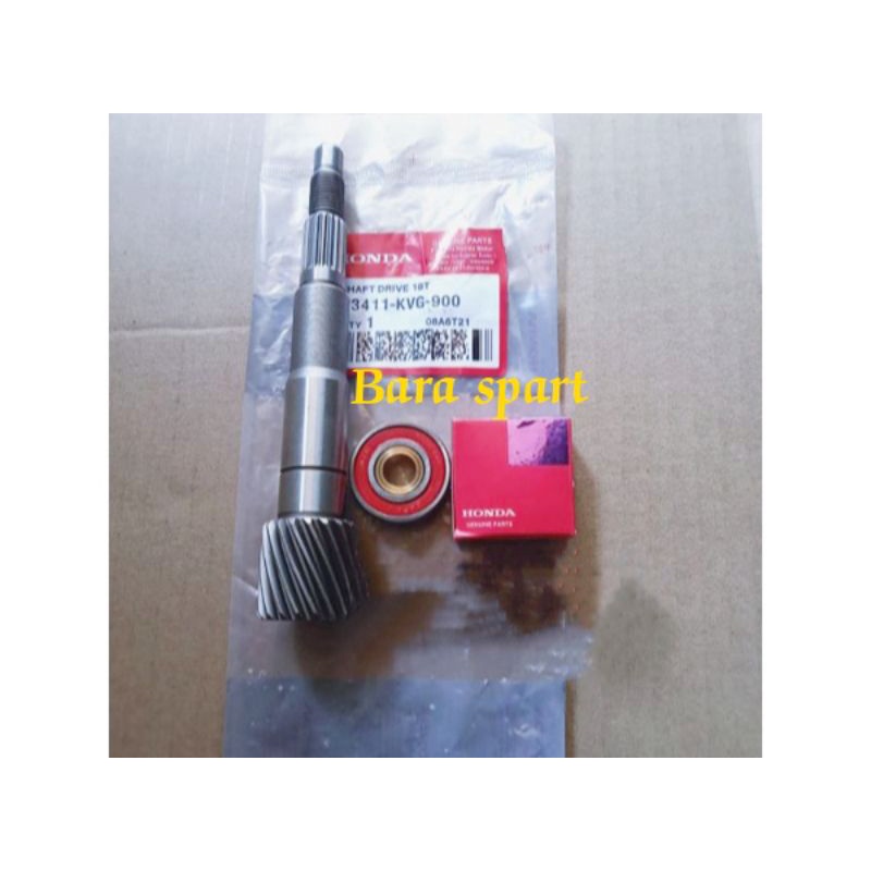 As pully+bearing honda vario 110 karbu old/cbs ori