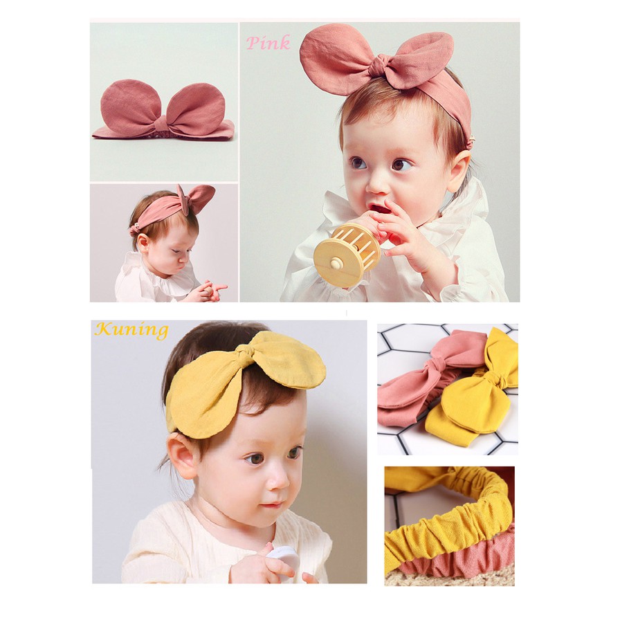 Headband Bayi Pretty/ Bando Bayi Cantik