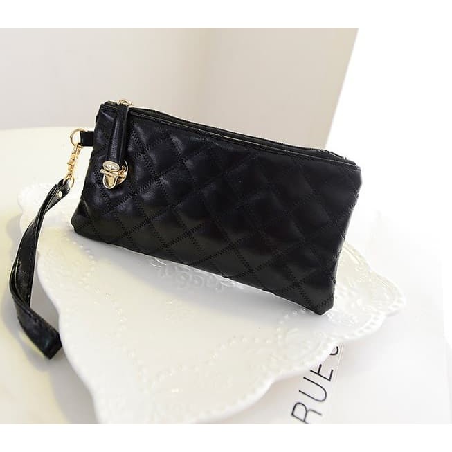 Jual Tas kecil korea tali gelang banyak warna   mini bag clutch BTA002   Putih Diskon