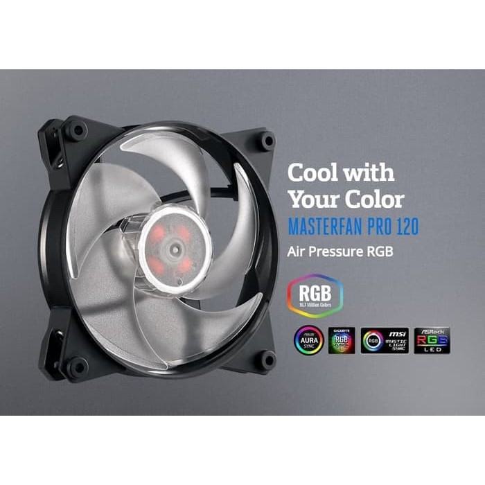 Cooler Master MasterFan Pro 120AP RGB - Air Pressure 120mm 12cm