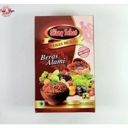 

paling diminati] PROMO!! Beras Merah Cap Orang Sehat 1kg