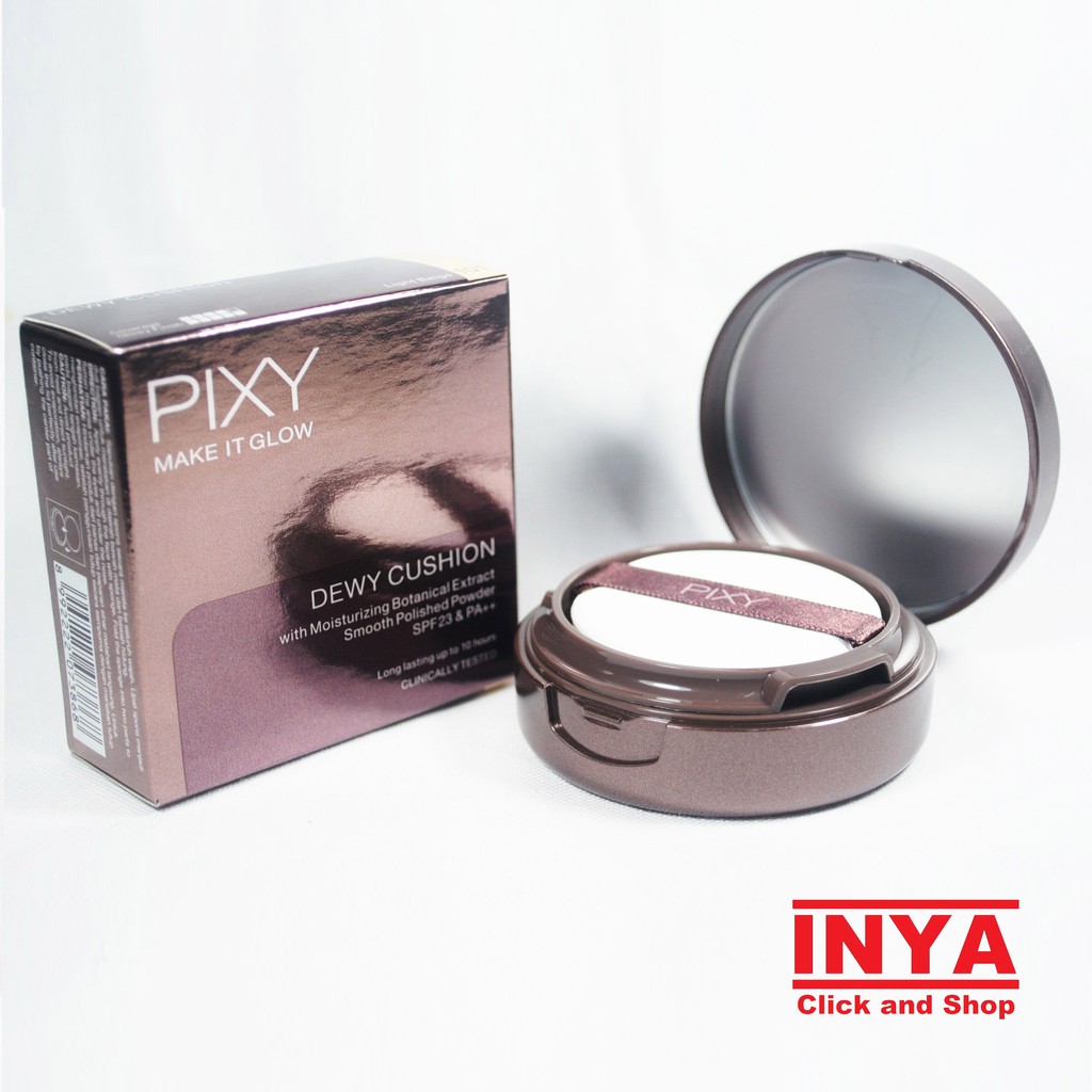 PIXY DEWY CUSHION SET 15gr MAKE IT GLOW SPF23 &amp; PA++