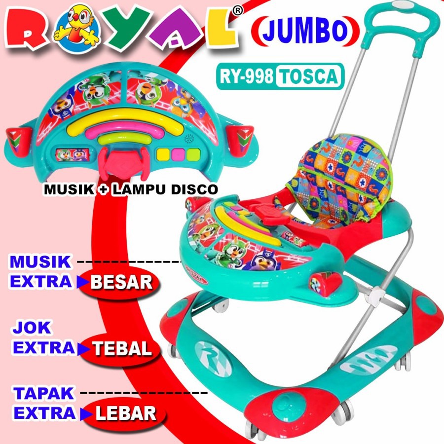 BABYWALKER / BABY WALKER ANAK ROYAL RY - 998