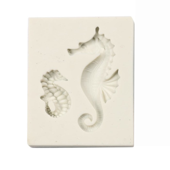 3D Silicone Mold Fondant Cake Decoration - Sea Horse