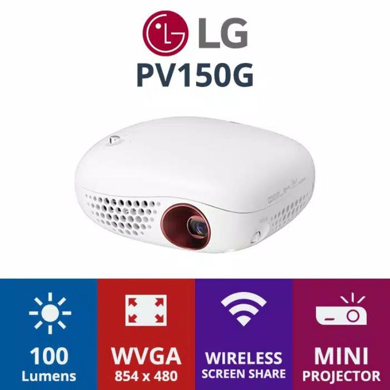 JUAL INFOKUS MINI PROYEKTOR LG PV150G KONDISI 95% EX PERUSAHAAN, PROYEKTOR MINI PROYEKTOR  PROYEKTOR
