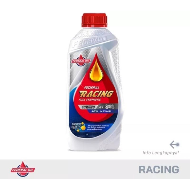 OIL FEDERAL RACING 1L ORIGINAL