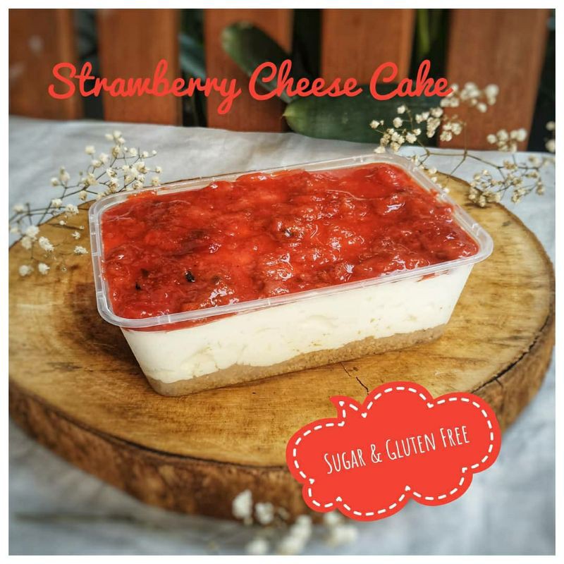 

Stawberry Cheesecake with Homemade Strawberry Jam