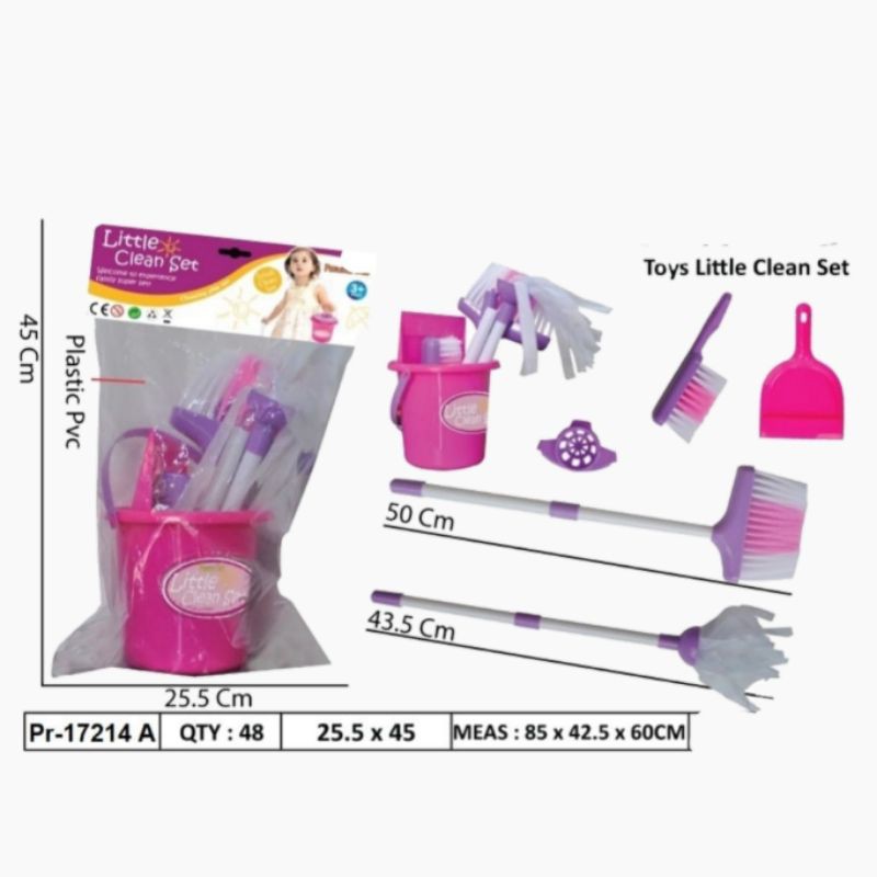 Mainan edukasi anak / mainan cleaning set