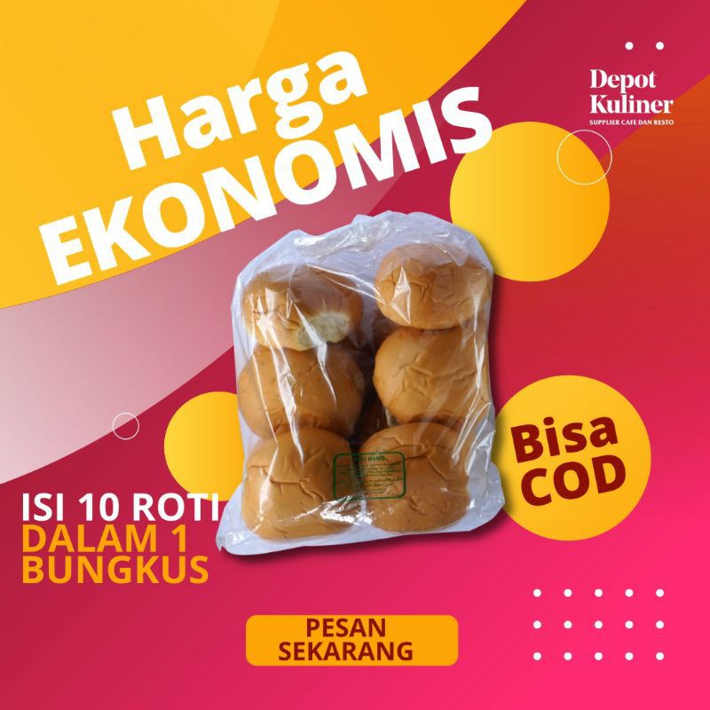 

Roti Burger Manis Ekonomis Isi 10 Pcs