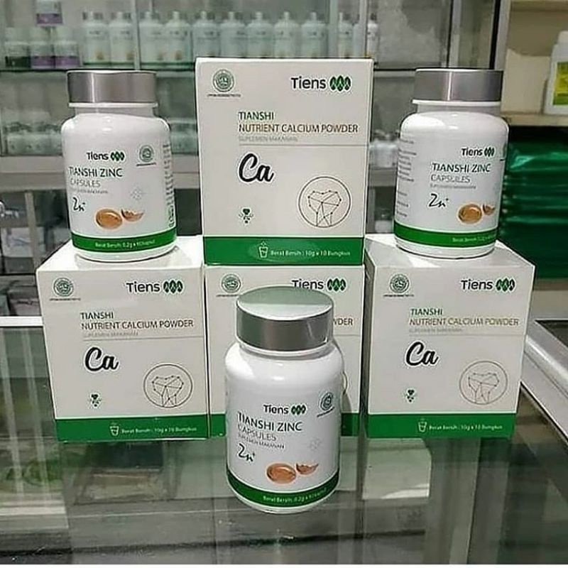 [TERLARIS] KALSIUM TIENS | PENINGGI BADAN BRONZE | PENAMBAH TINGGI | PENINGGI TERBAIK 100% ORIGINAL