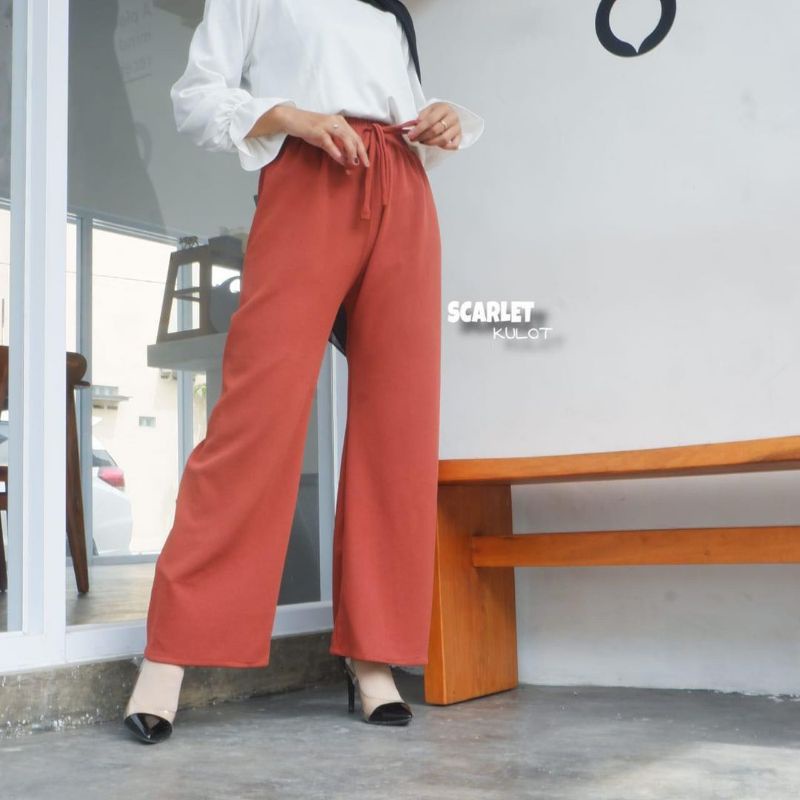 SCARLET KULOT //KULOT MELAR//KULOT KAIN