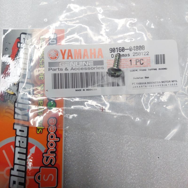 Baut sein sen rxking rx king byson vixion original yamaha genuine pary 90160 04800