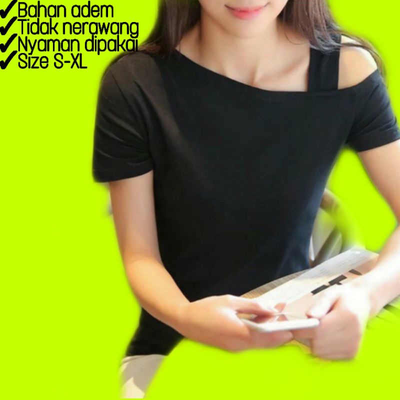 TERMURAH ! Korean T-shirt/Sexy T-Shirt / Baju Atasan Wanita/Cewek Korean Style