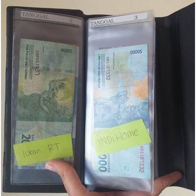 Dompet Pengatur Keuangan/dompet pintar wallet organizer pengatur keuangan bulanan