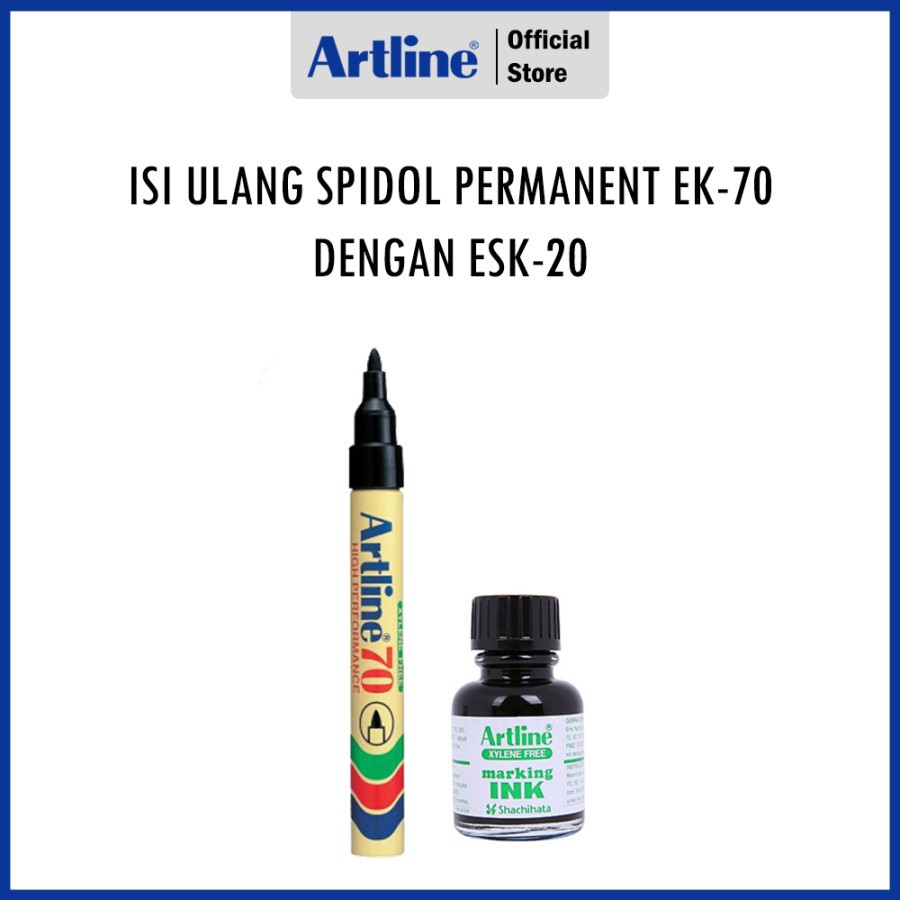 Artline Spidol Permanent Marker EK-70