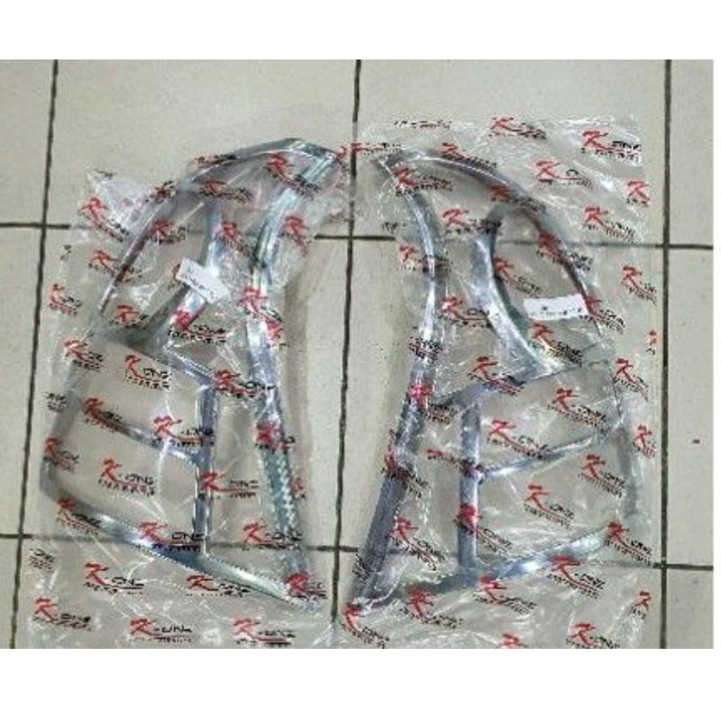 garnish lampu belakang chrome all new avanza xenia 2012-2014