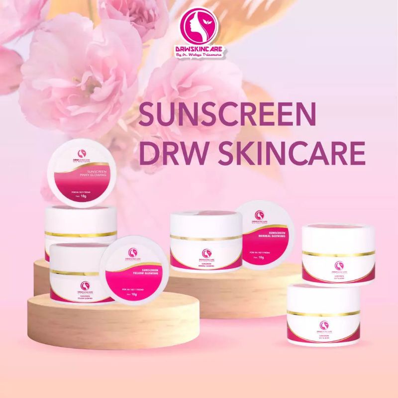 Sunscreen drw skincare by dr. Wahyu Triasmara