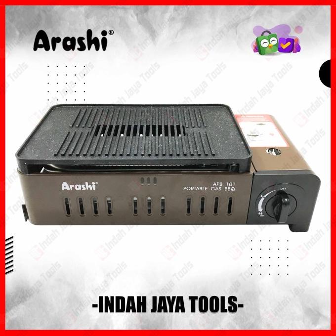 ARASHI APB 101 BBQ Kompor Gas Grill Portable Kompor Camping Portable