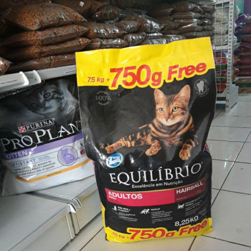 Equilibrio adult hairball 7,5kg Makanan Kucing Equilibrio Adult