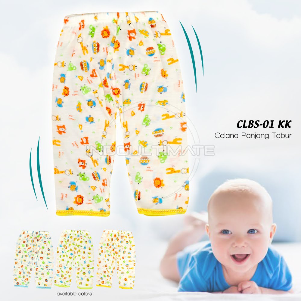 1 Pcs Celana Panjang Bayi 0-6bln CLBS-01KK celana bayi newborn Celana Harian Bayi STD Celana Tidur