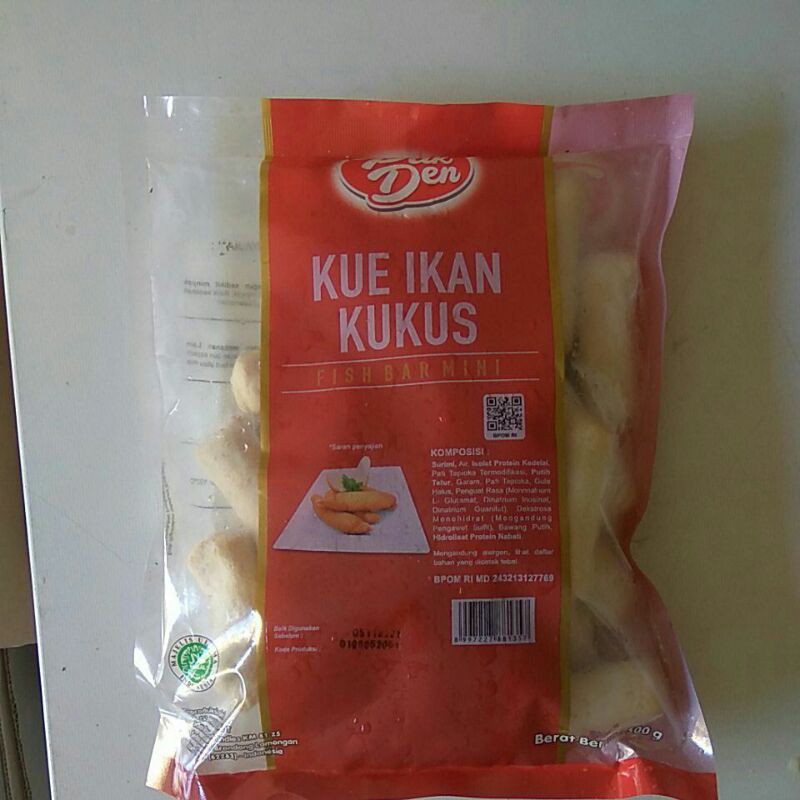 

Pakden fish bar mini 500gr