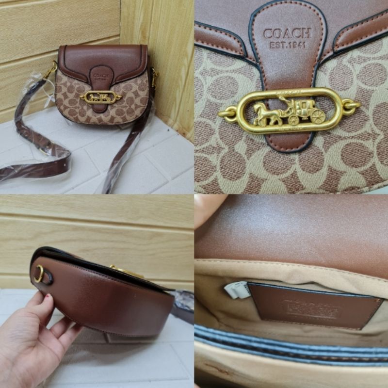 Tas coa gea import / tas coch gea import / tas wanita import coch saddle  uk 20 x 7 x 15